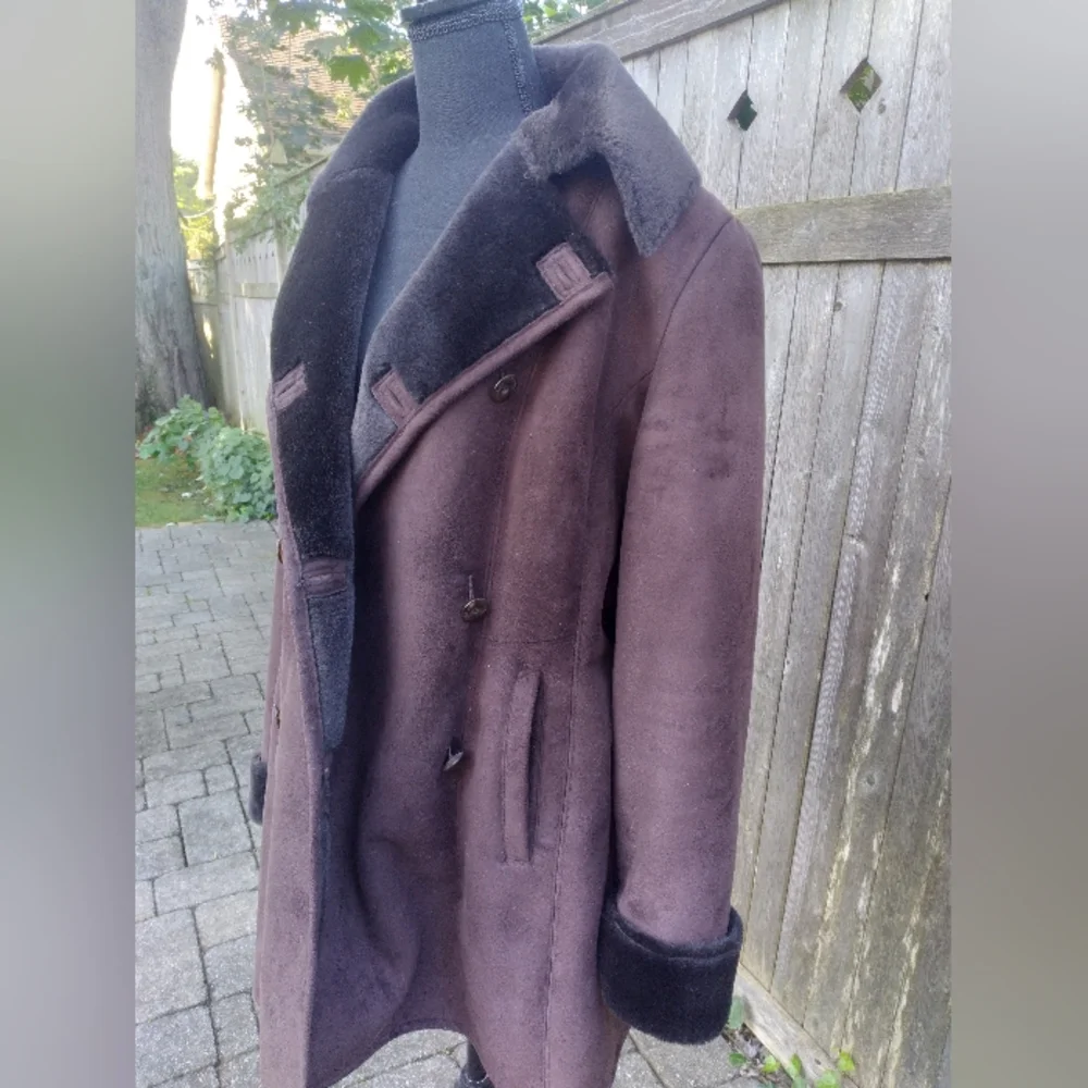 Calvin Klein Lined Heavy Winter Coat Size Large - Picture 2 of 15